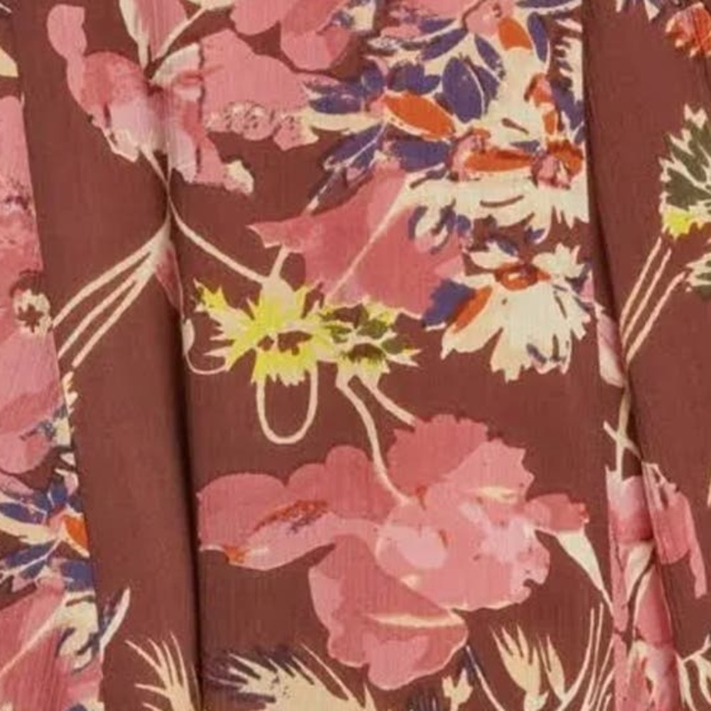 O'Neill Poppit  Floral Long Sleeve Mini Dress Size Small - Picture 13 of 17